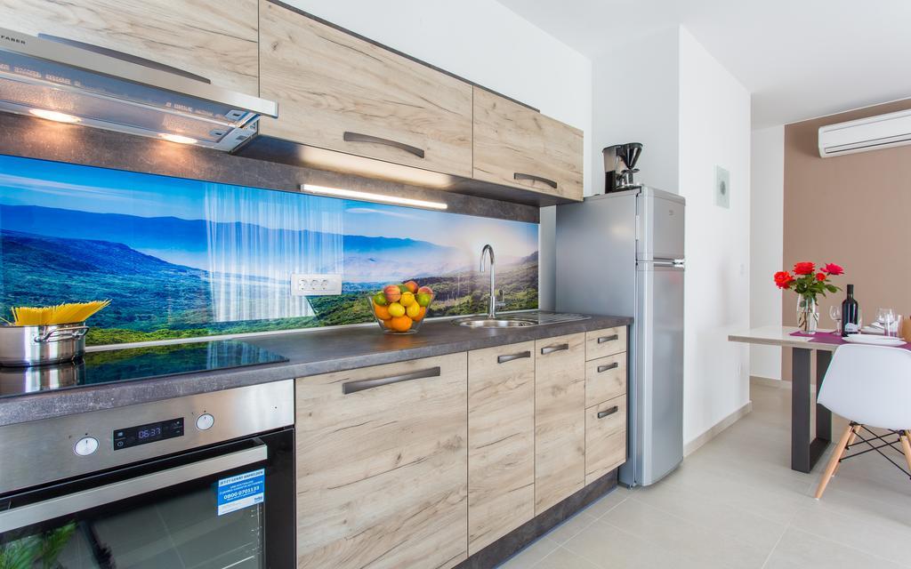 Apartments Viktorija Baška Esterno foto